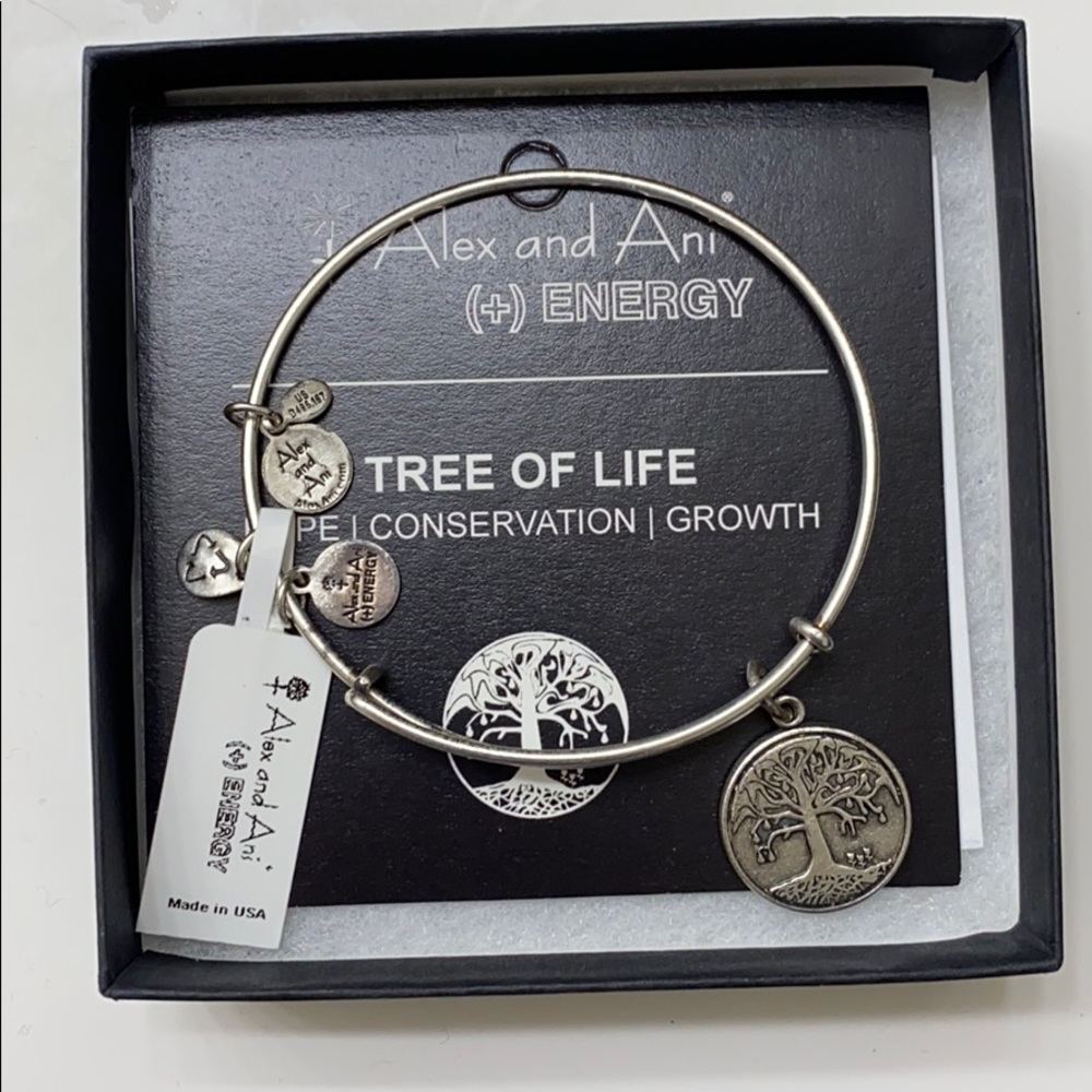 Alex and Ani Tree Of Life Bangle Bracelet